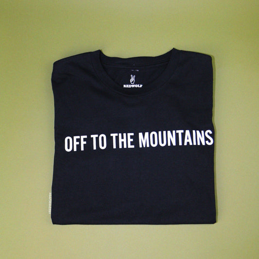 off to the mountains tee - 0