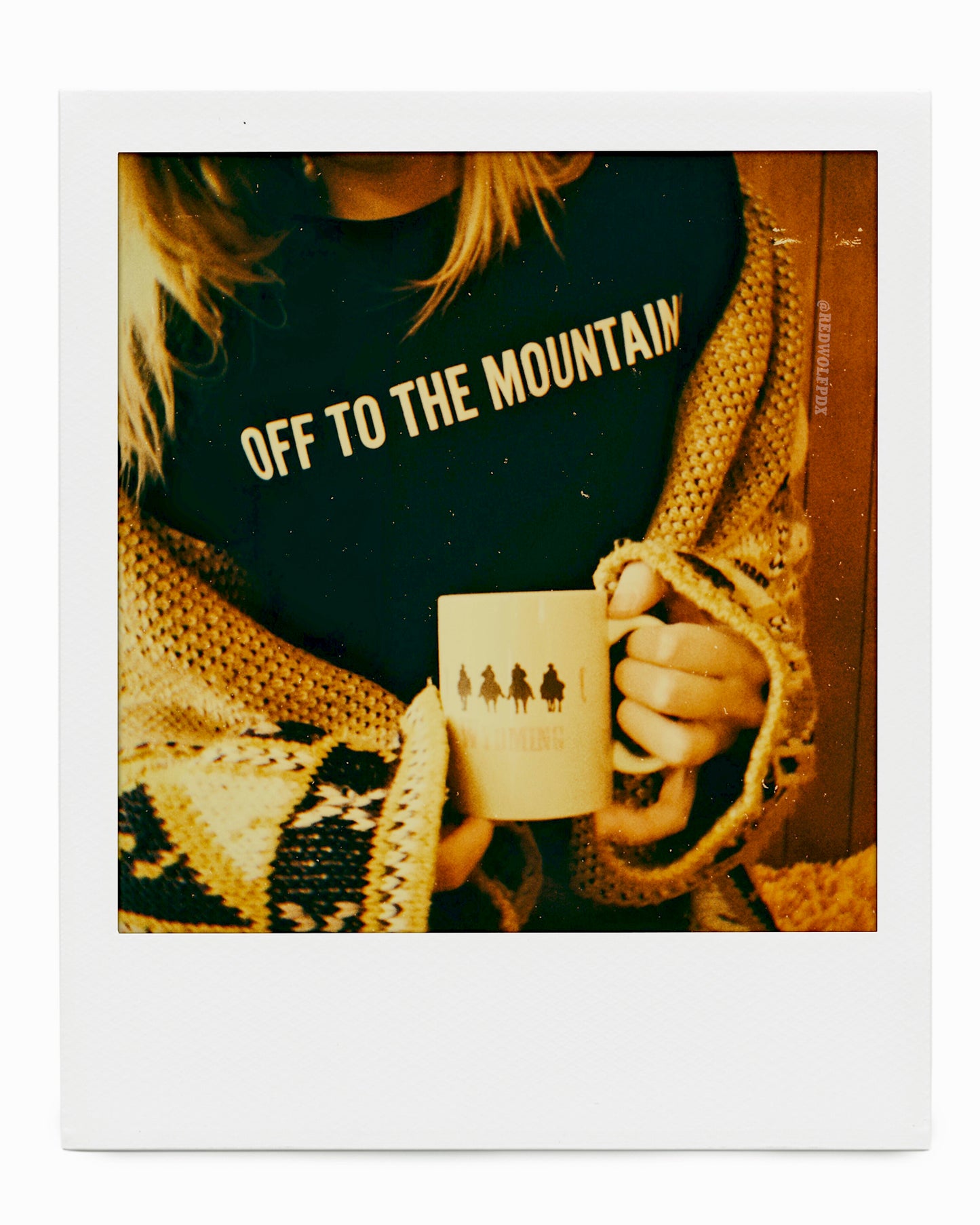   - Off to the Mountains Tee - REDWOLF