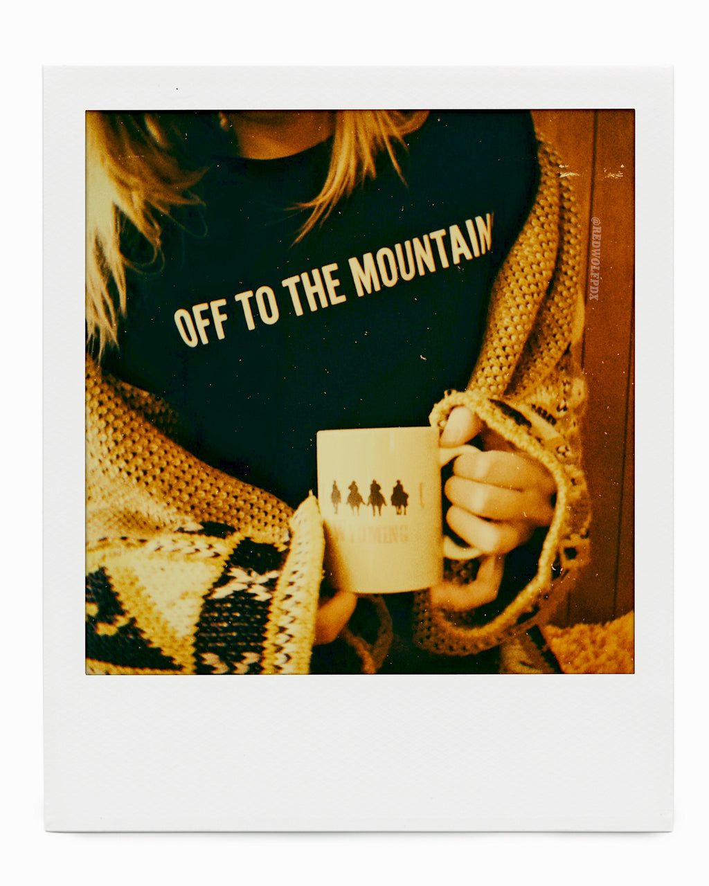 off to the mountains tee - 6
