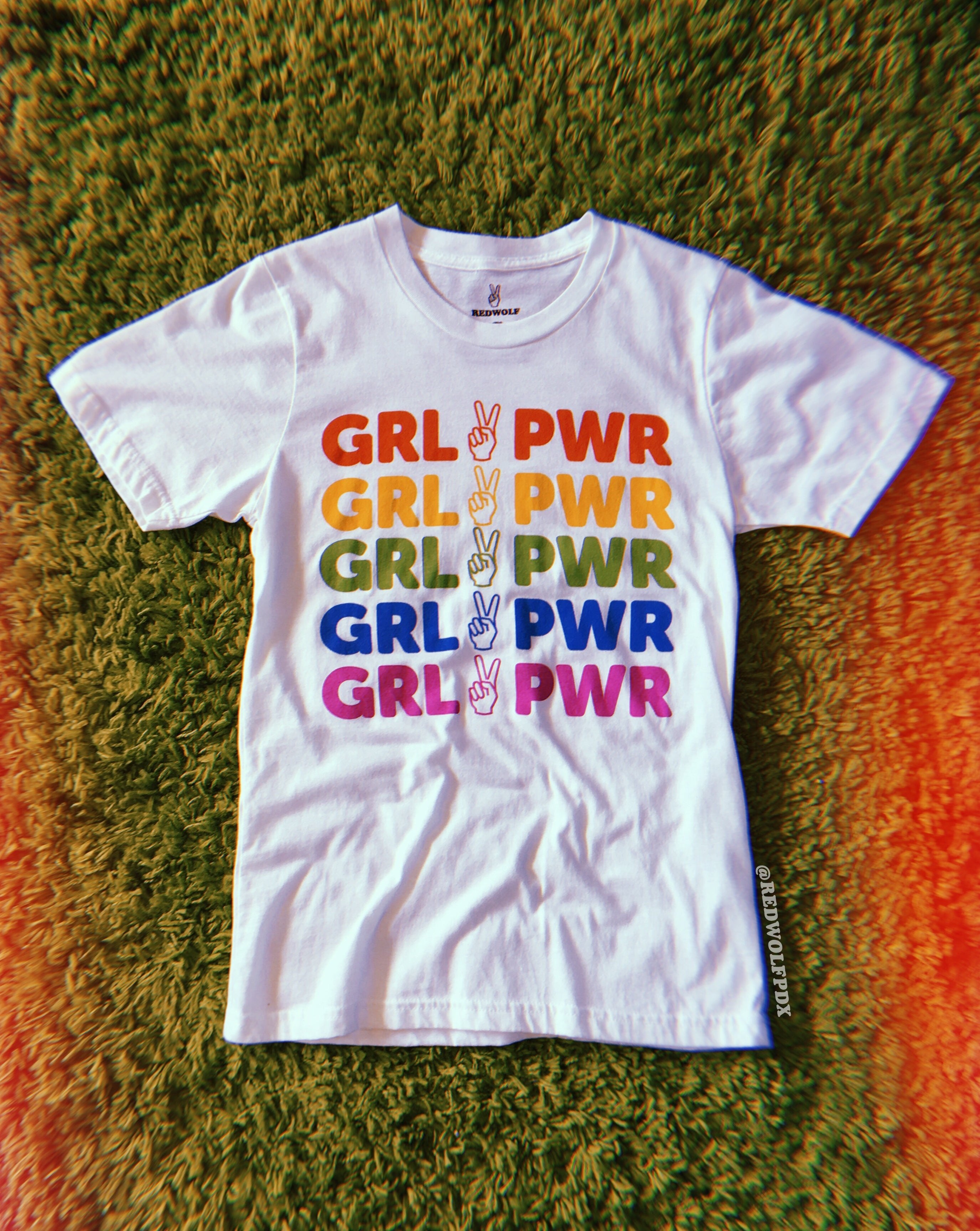 girl power rainbow tee - 13