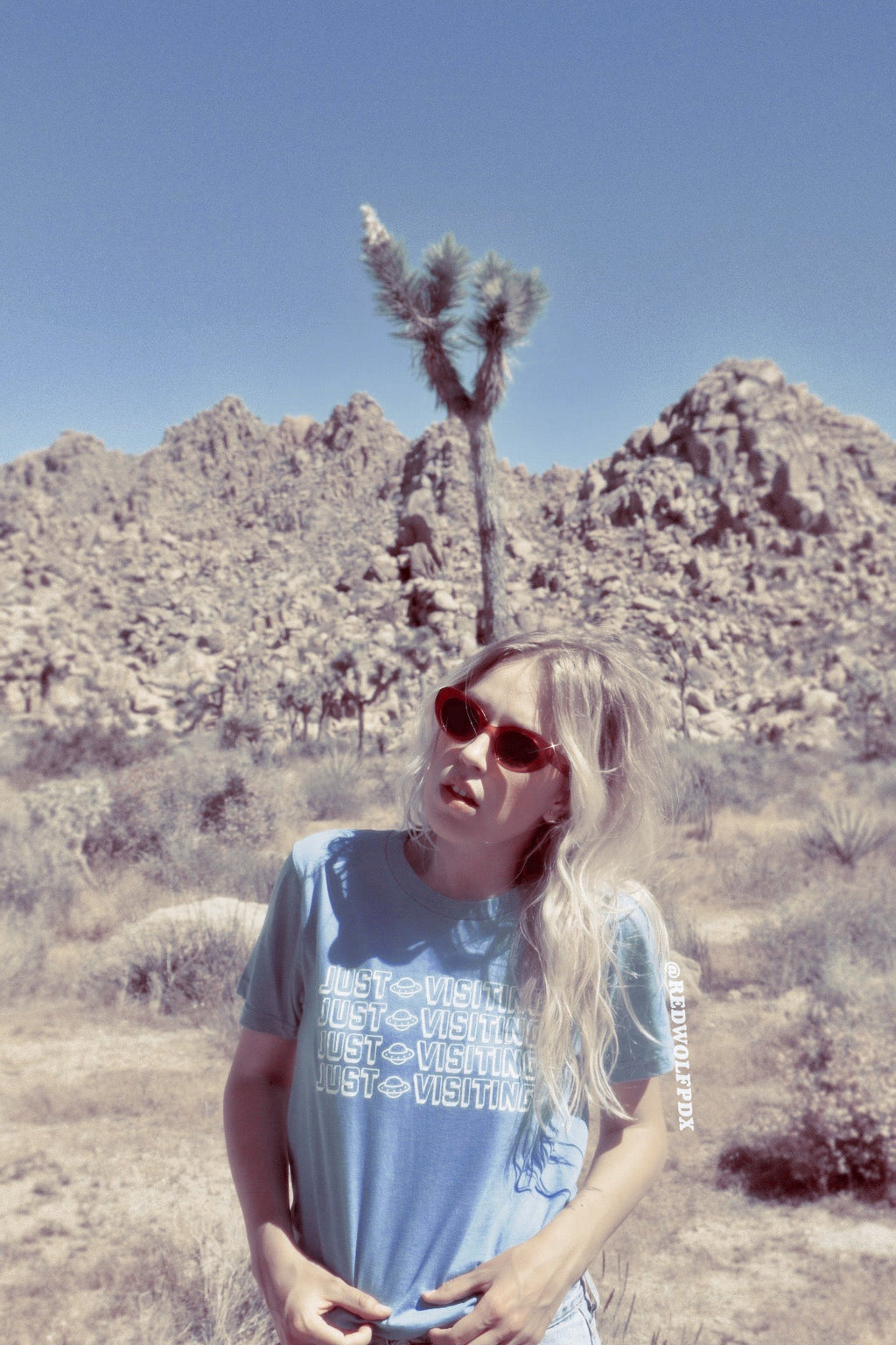 just visiting tee - 3