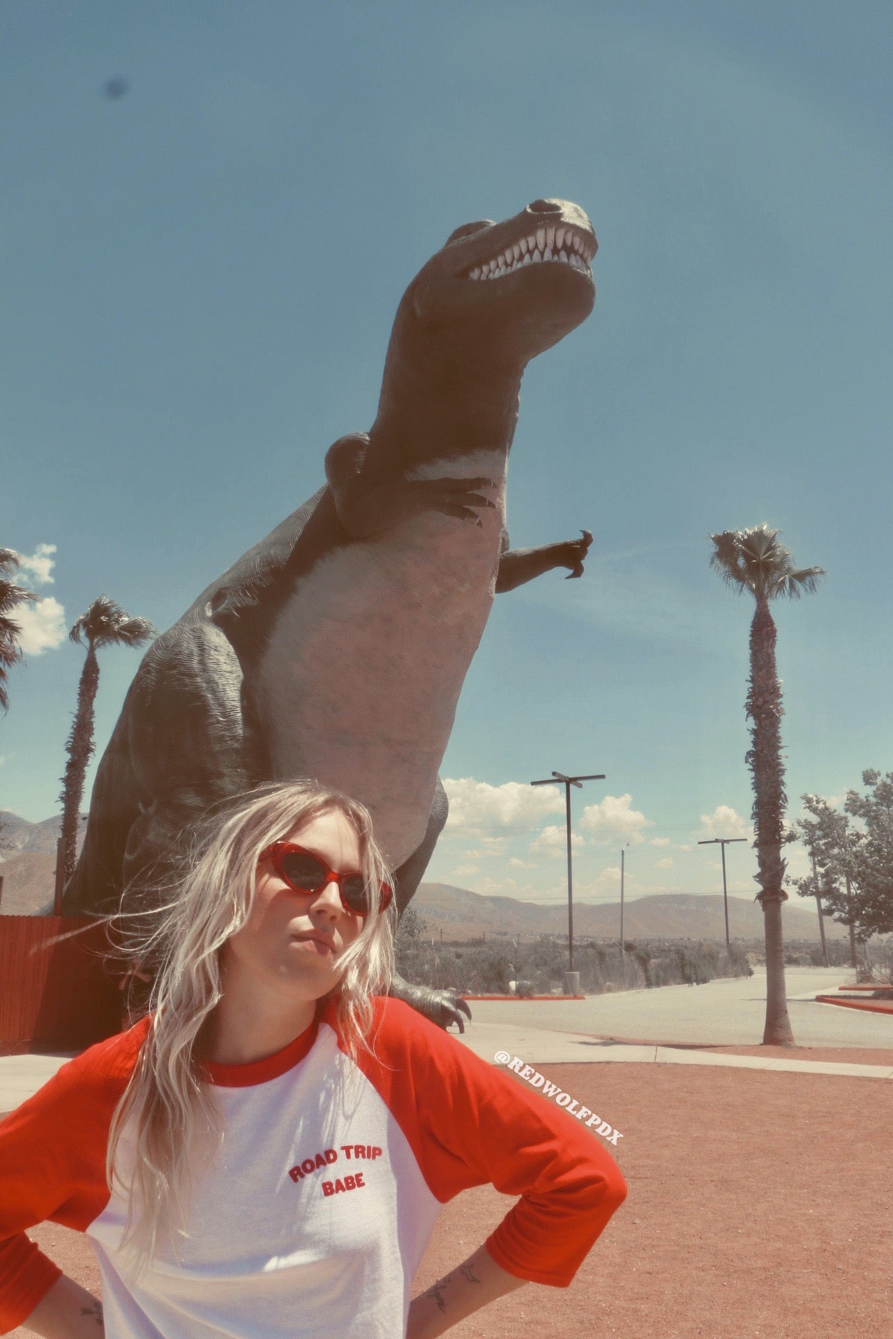 road trip babe raglan - 0