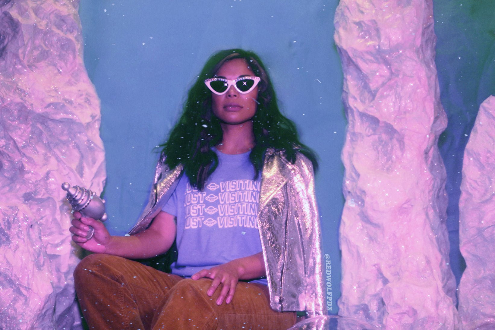 just visiting tee - 4