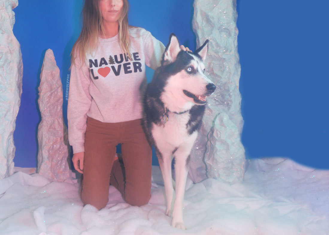  sweatshirt - Nature Lover Sweatshirt - REDWOLF