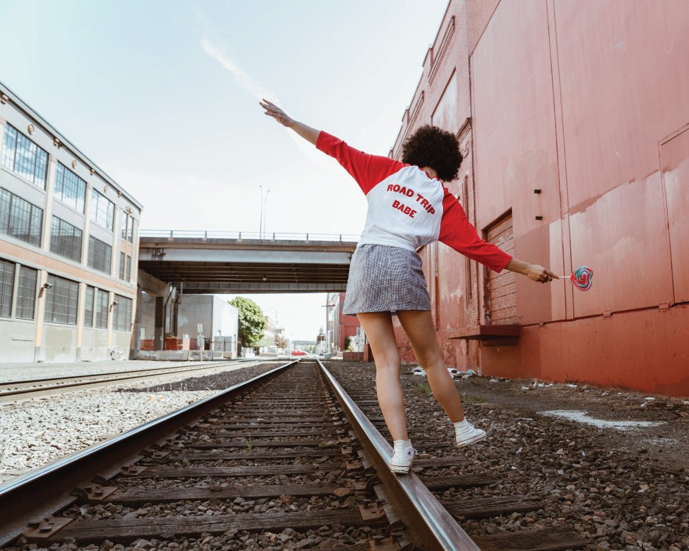 road trip babe raglan - 5