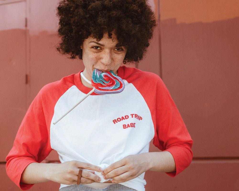road trip babe raglan - 2