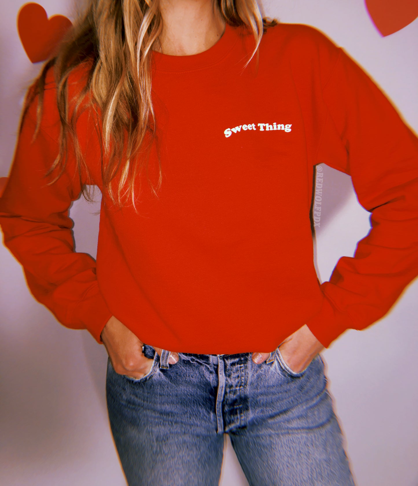  sweatshirt - Sweet Thing Sweatshirt - REDWOLF